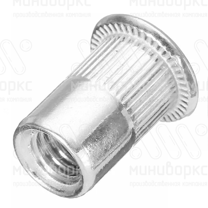 Заклепка гайка резьбовая М6, цвет металл – ЗКПМ6 - 2