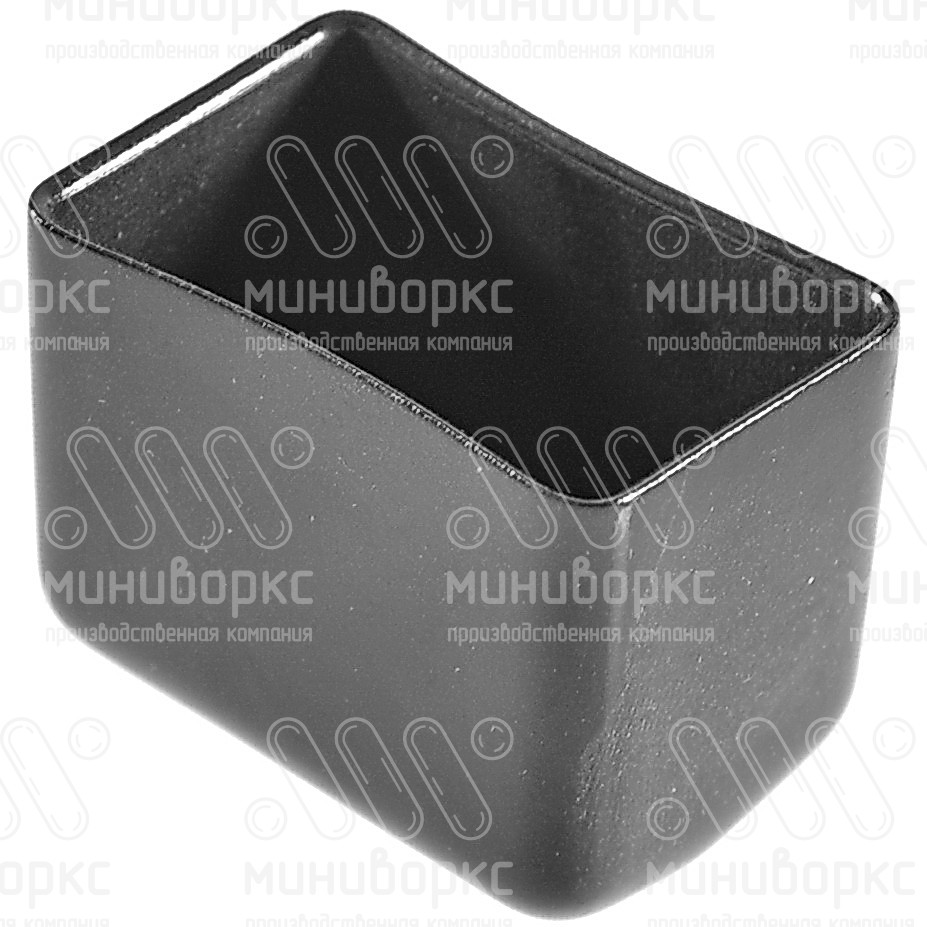 Прямоугольные заглушки для труб 15x30 – CBPR30x15 | картинка 1