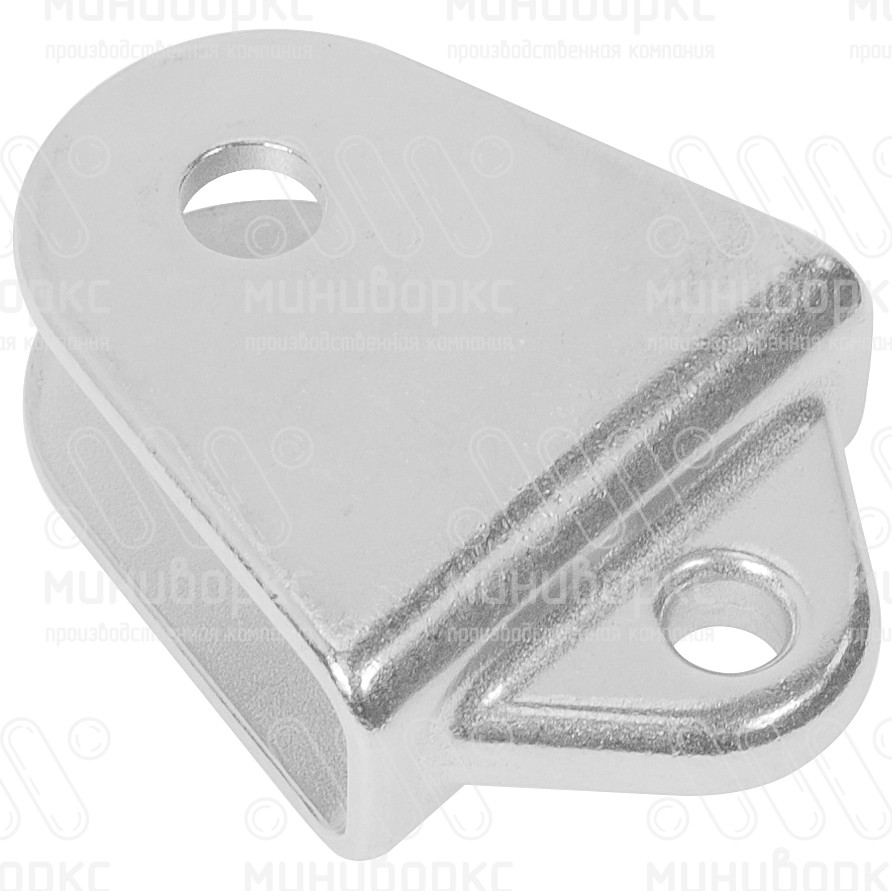 Коннектор для листового материала толщиной 15 мм, цвет нержавеющая сталь – K15-6 - 3