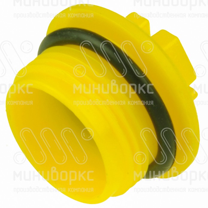 Защита внутренней резьбы M22×1.5, цвет желтый – TFTOR22X1,5 - 2