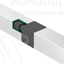 Соединители для квадратной трубы 30x30 – CTQ30X30 | картинка 2