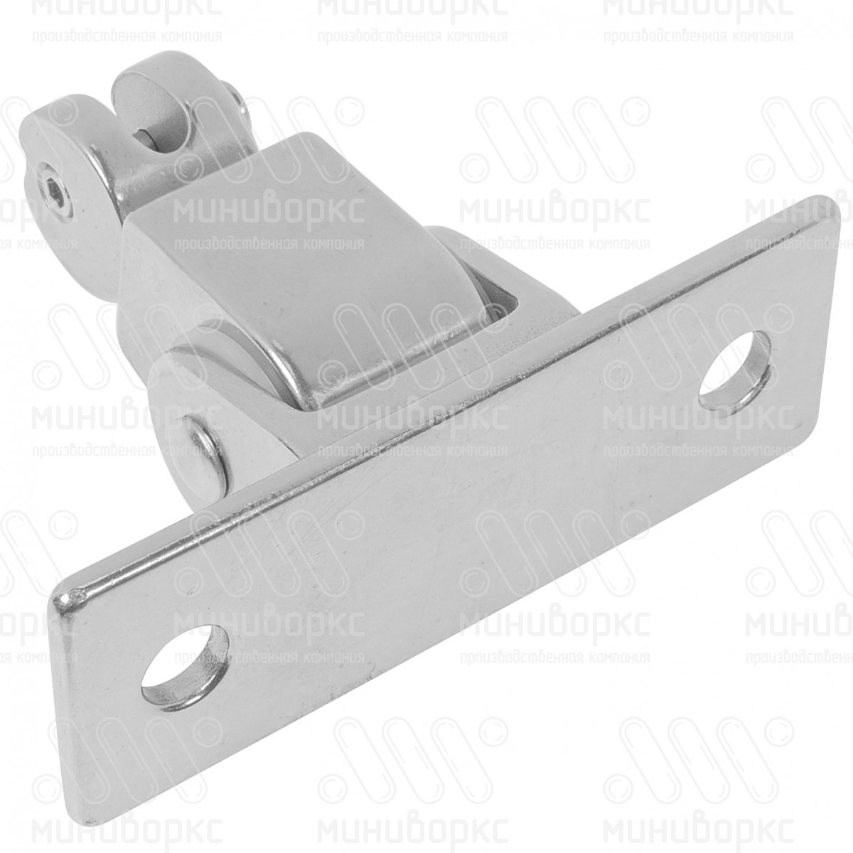 Крепление подвесных сидений для качелей Форто/Forto Лавочка и Люлька, цвет нержавеющая сталь – M04-8176 - 3