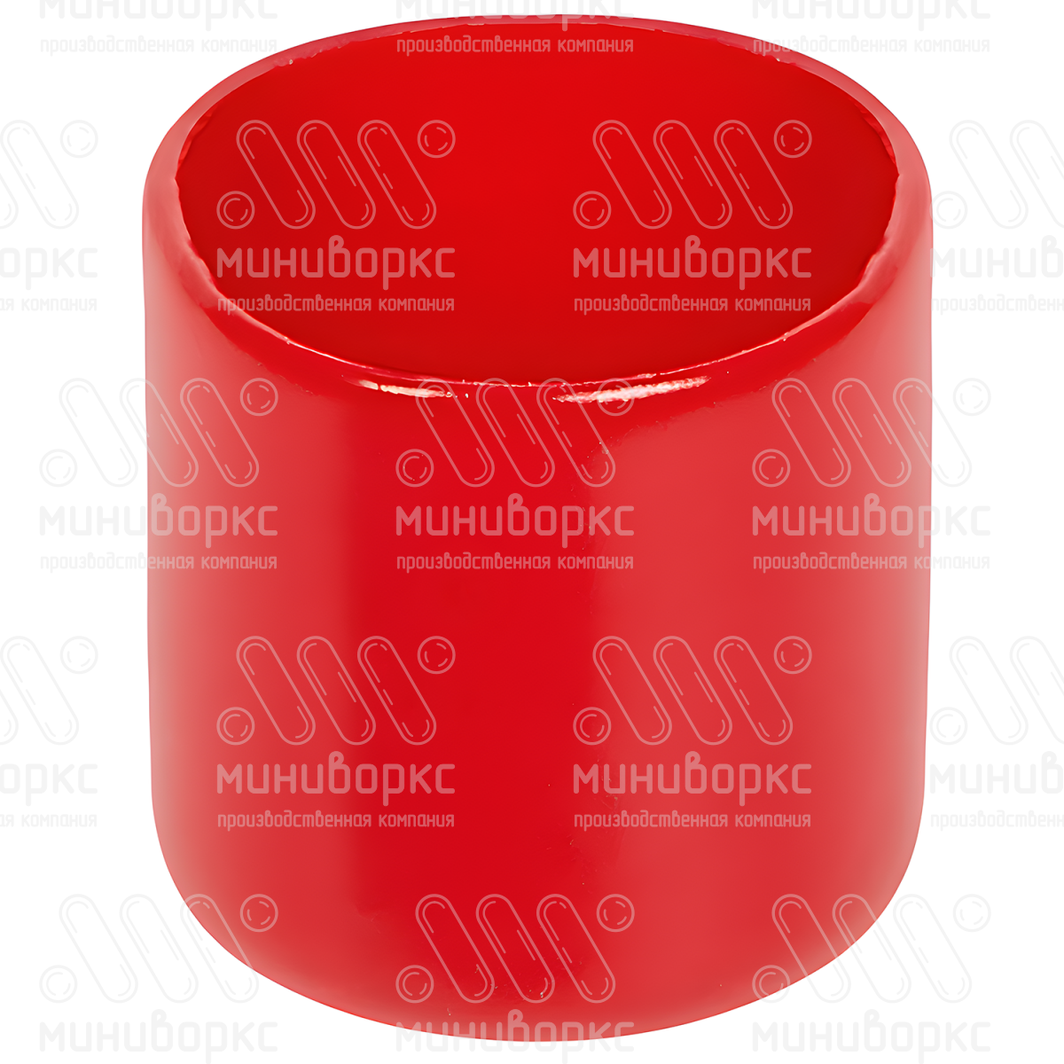 Заглушка наружная декоративная для труб Ø26,3 мм, цвет красный – PMR26,3x25 - 1