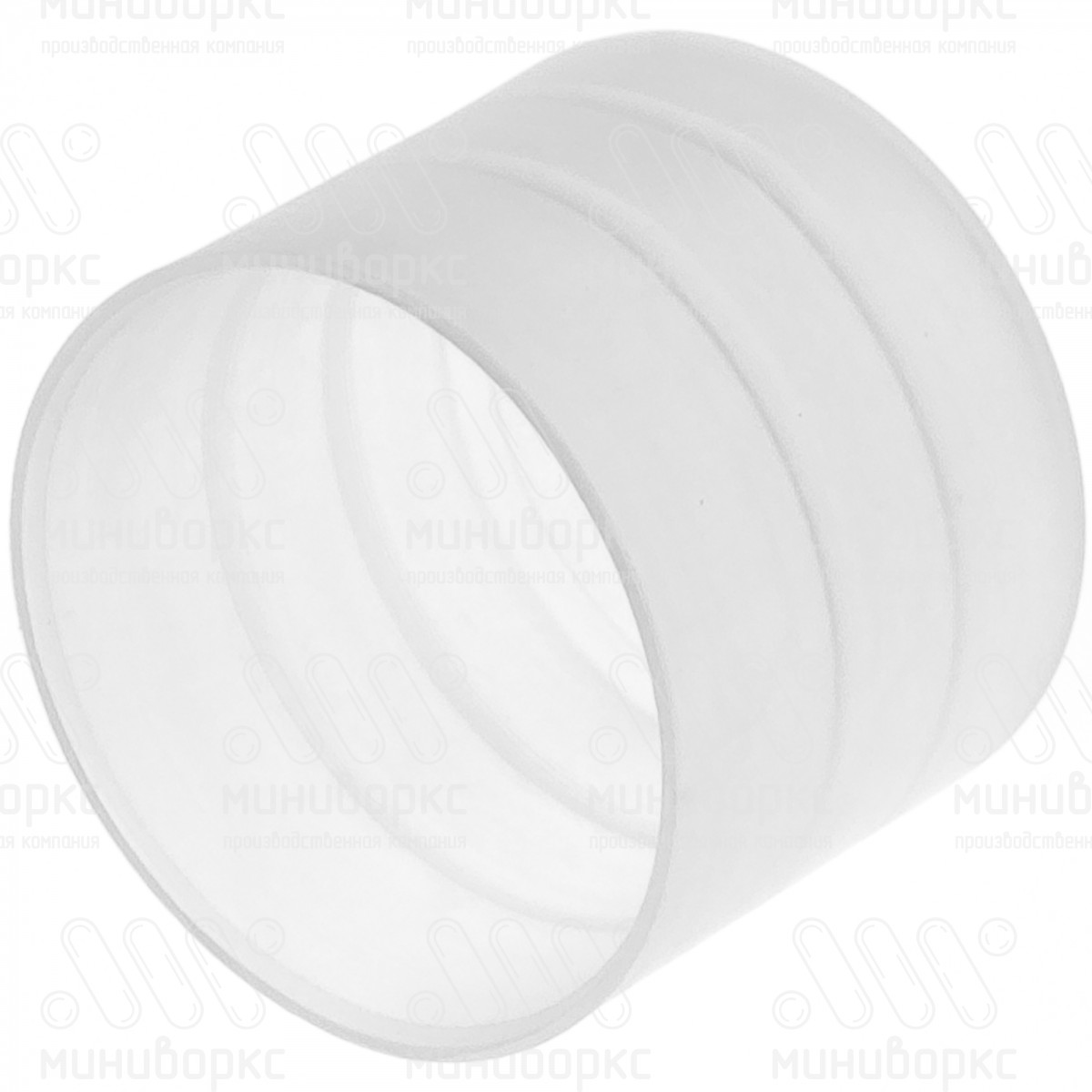 Заглушка пластиковая круглая Ø29 мм, наружная, серия TXT, цвет бесцветный – TXT29 - 2
