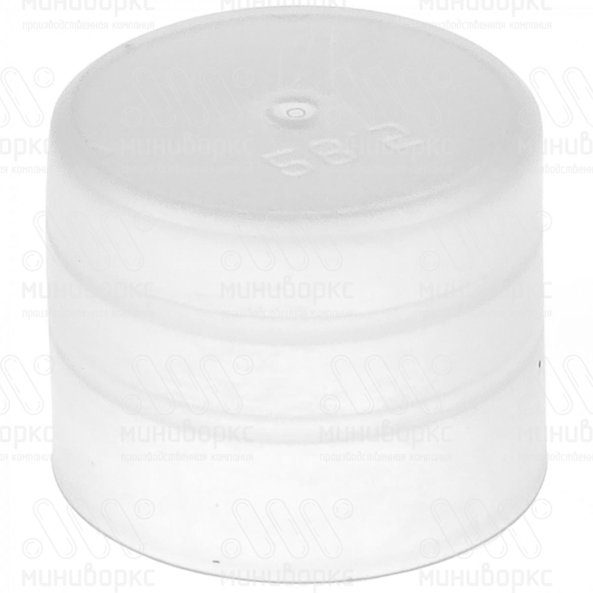 Заглушка пластиковая круглая Ø29 мм, наружная, серия TXT, цвет бесцветный – TXT29 - 3