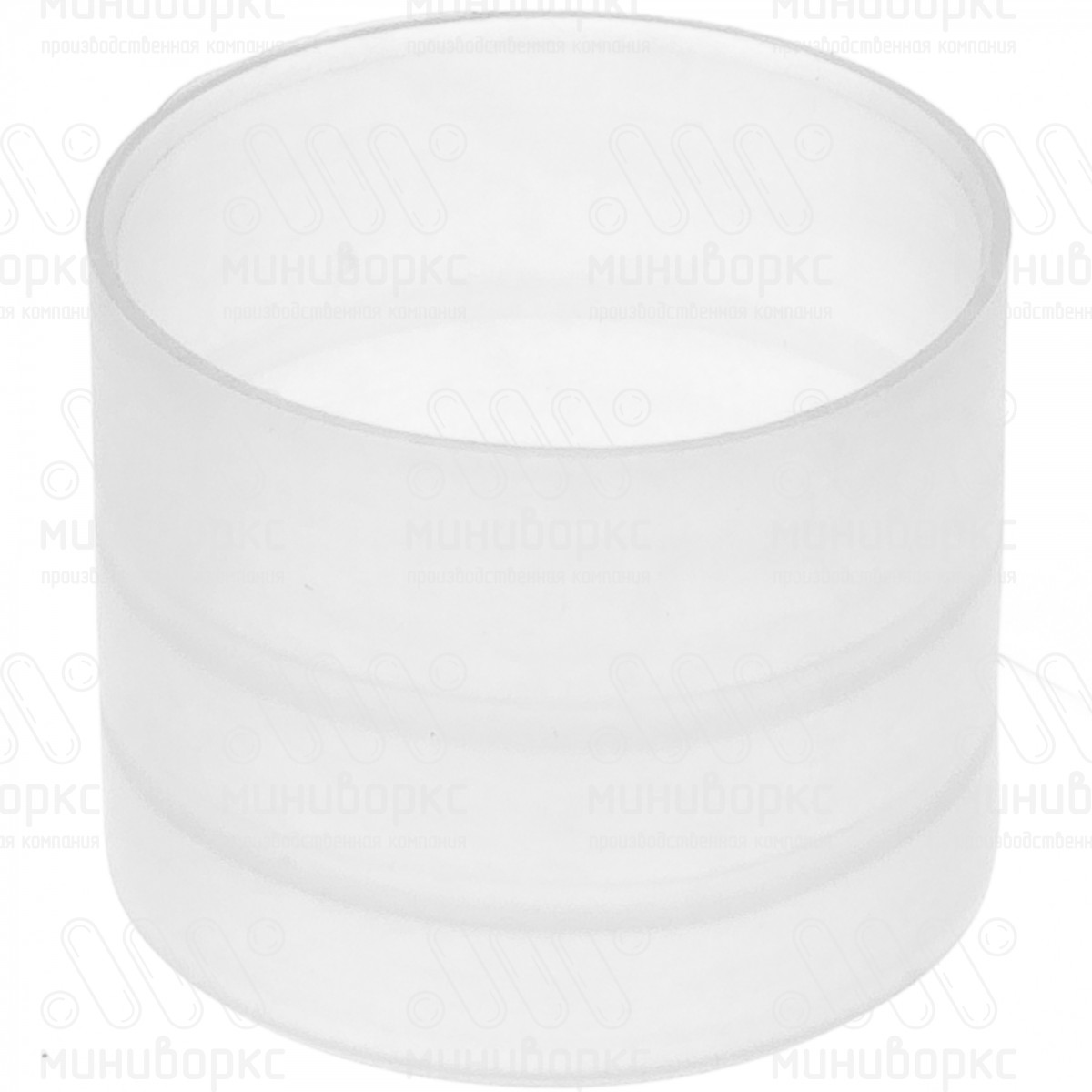 Заглушка пластиковая круглая Ø29 мм, наружная, серия TXT, цвет бесцветный – TXT29 - 1